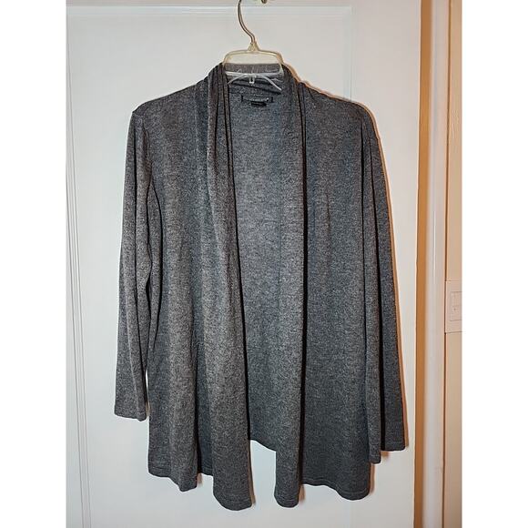 August Silk Cardigan W Sz Large, Office Wear, Draped, Silk - Picture 1 of 9